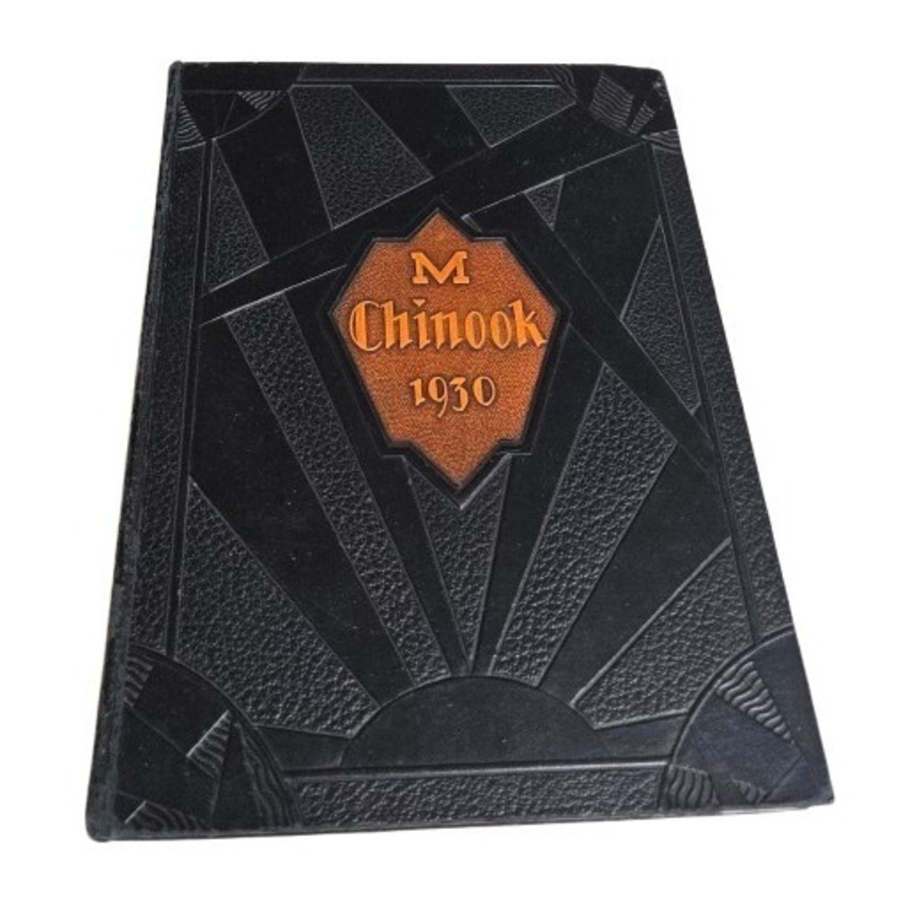 The Chinook‎ 1930 Yearbook Dillon Montana State Normal College Teachers Teaching